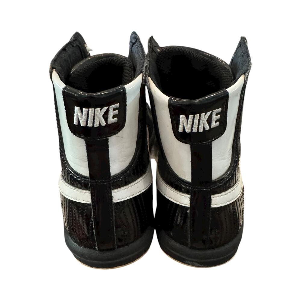 Nike Blazer Metro High Black White Women’s Sneakers US 7 Style 313722-014 - Picture 6 of 7